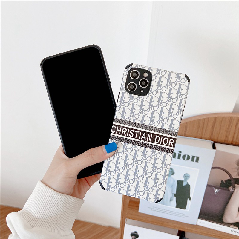 Ốp điện thoại logo Dior sang trọng thích hợp cho IPHONE 7 8 PLUS X XR XS MAX IPHONE 11 PRO MAX SE IPHONE 12 13 PRO MAX
