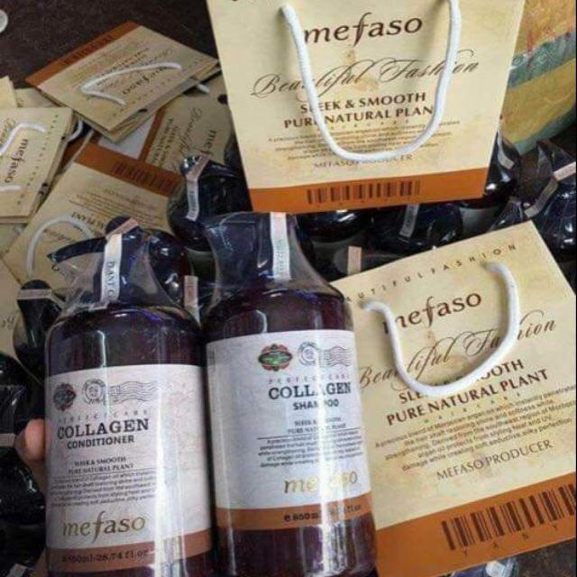 (hàng Cty) Gội Xả COLLAGEN MEFASO - 1700ml | BigBuy360 - bigbuy360.vn