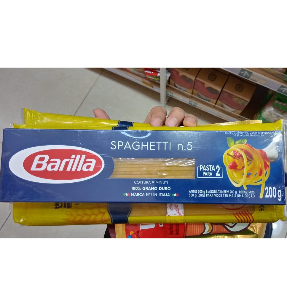 mì ý spaghetti Barrila số 5 200g - 스파게티