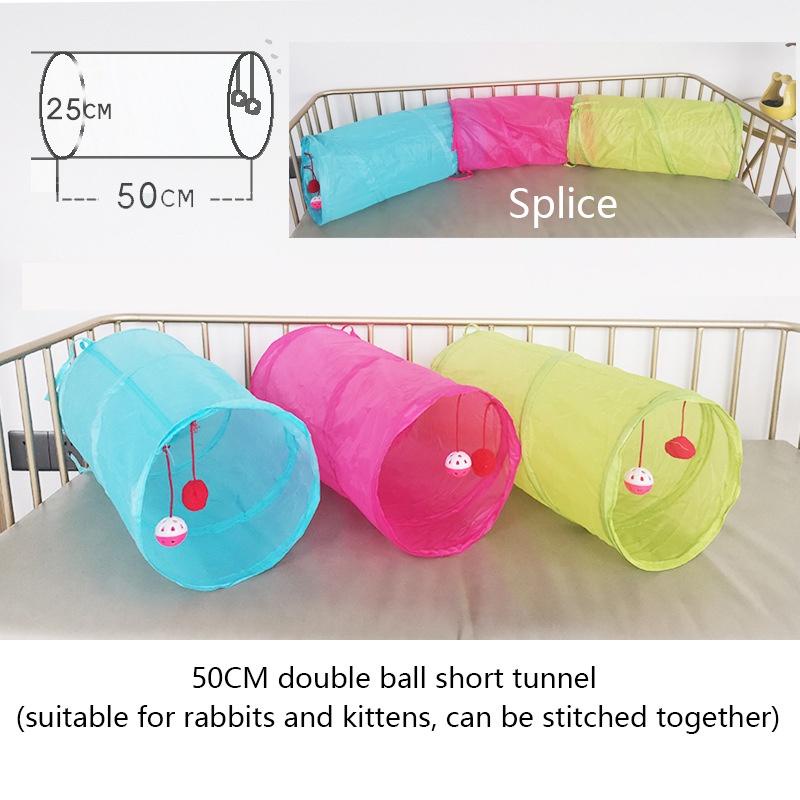 Đồ Chơi Đường Hầm Cho Thú Cưng 8 Màu