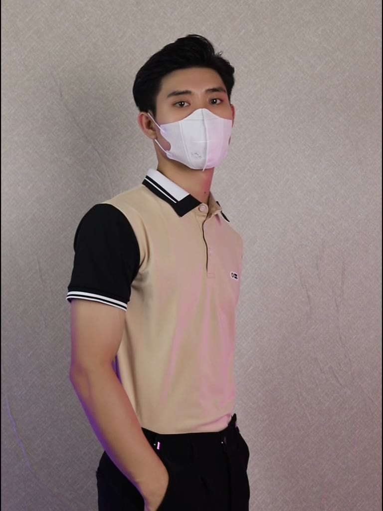 Áo Polo Nam Trắng Xanh ORICANO Tay Ngắn Cổ Bẻ, Áo Thun Polo Nam Cao Cấp Siêu Đẹp Chất liệu Mềm Mịn Thoáng Mát | BigBuy360 - bigbuy360.vn