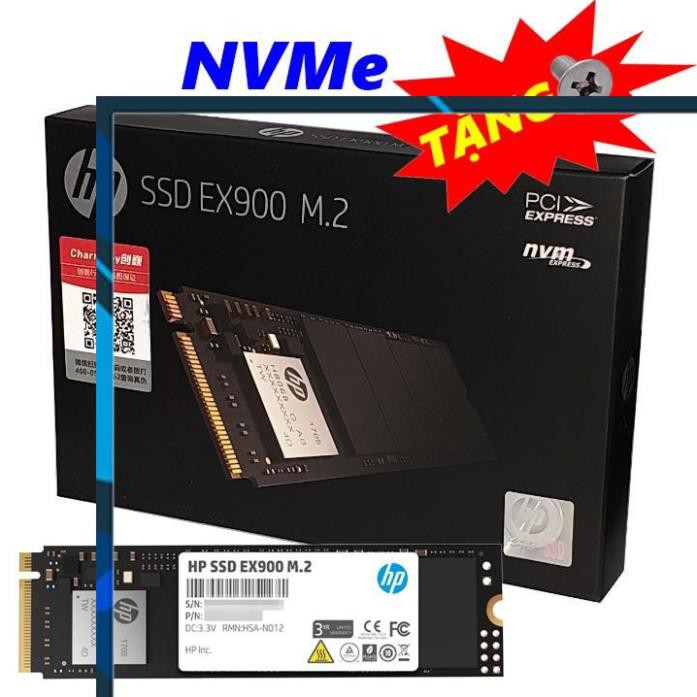 Ổ cứng SSD M.2 2280 PCIe NVMe HP EX900 120GB-bảo hành 3 năm SD28