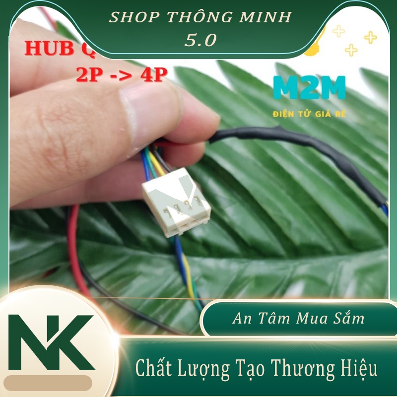 HUB Chuyển Đổi Quạt 2 Chân Sang 4 Chân Cổng SYS-FAN