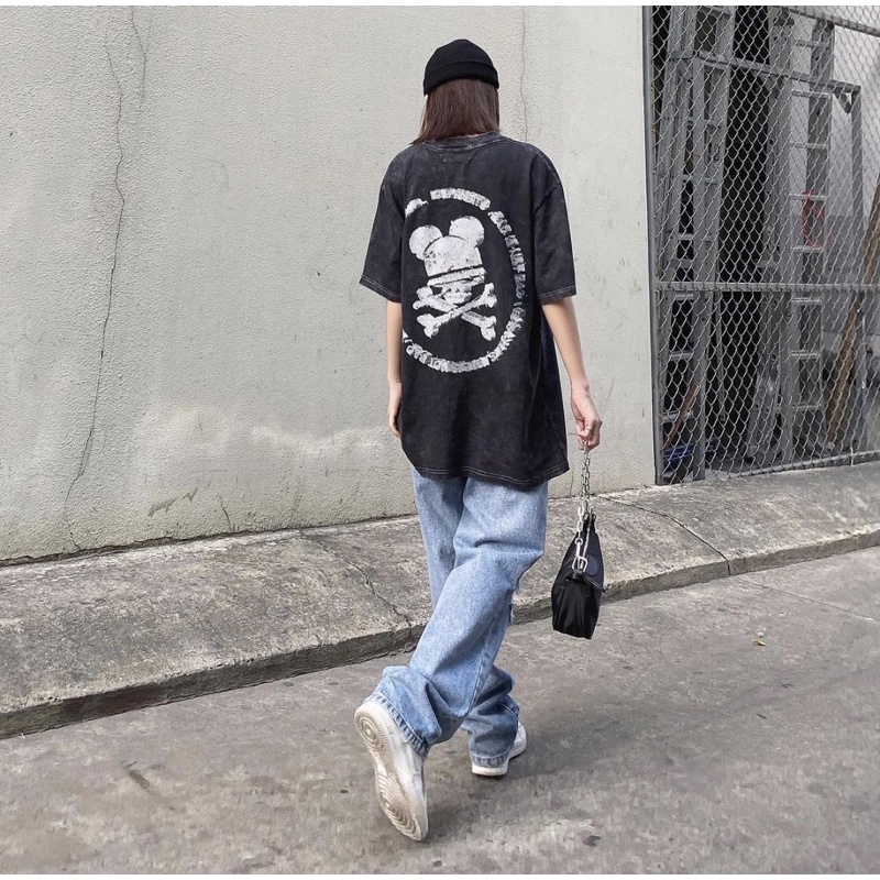 Áo thun Bad Habits rebel wash nam nữ