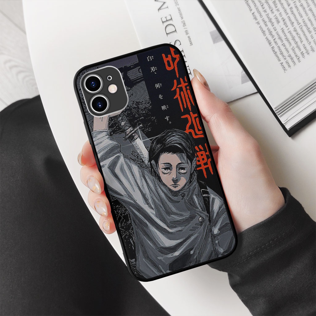 Ốp lưng jujutsu kaisen poster cho iphone đủ dòng từ 6 - 13 MBW20220019