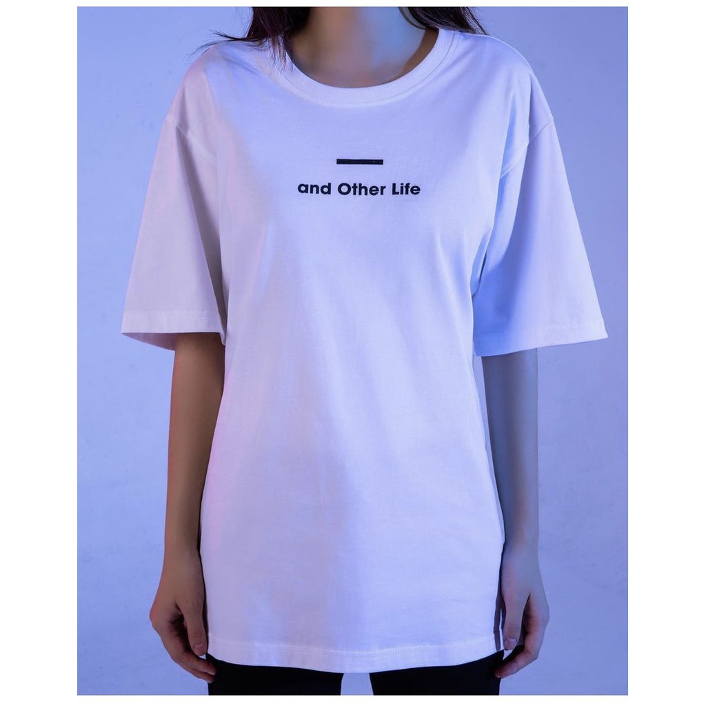 Áo thun đôi form rộng Other Life  Mamen Shop MA033, áo đôi oversize Unisex Other Life MA033
