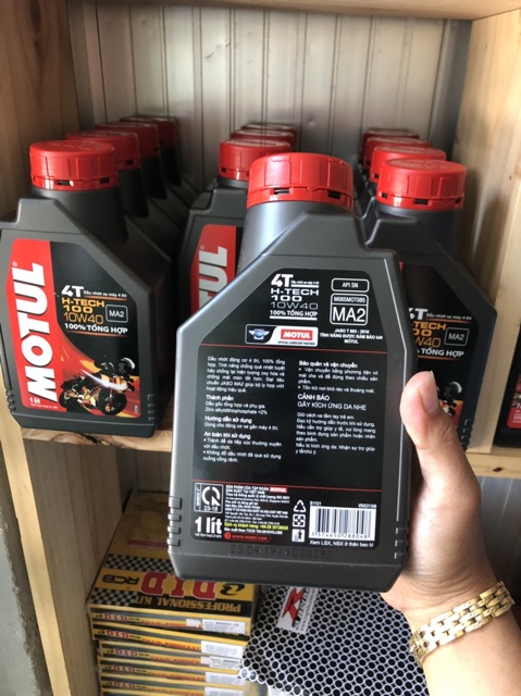 Nhớt MOTUL H-tech 100 10w40 tổng hợp