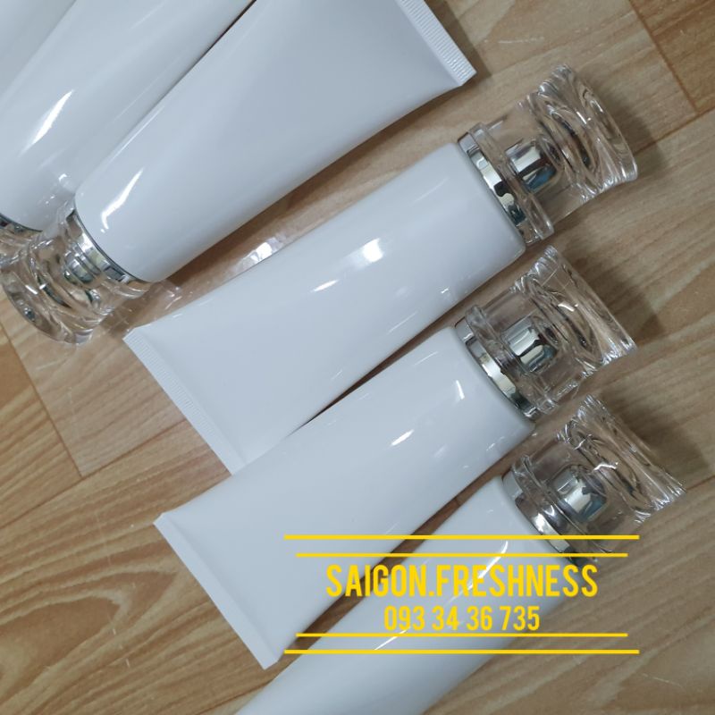 Tuýp Nhựa Chiết Mỹ Phẩm 30ml/50ml/100ml nắp lật chiết mỹ phẩm, sữa rửa mặt, sửa tắm, gel, dung dich