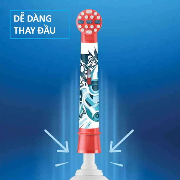 [Oral B] đầu bàn chải điện, đầu bàn chải oral b trẻ em,oral b,đầu bàn chải điện oral b, Đầu bàn chải điện trẻ em