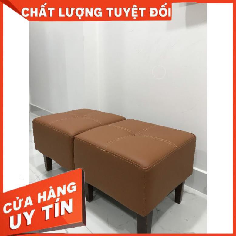 Ghế đôn sofa. Bề mặt vuông kích thước 42x 42 cm