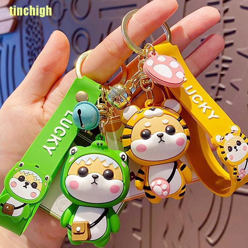 Móc Khóa Hình Chú Chó Shiba Inu Dễ Thương