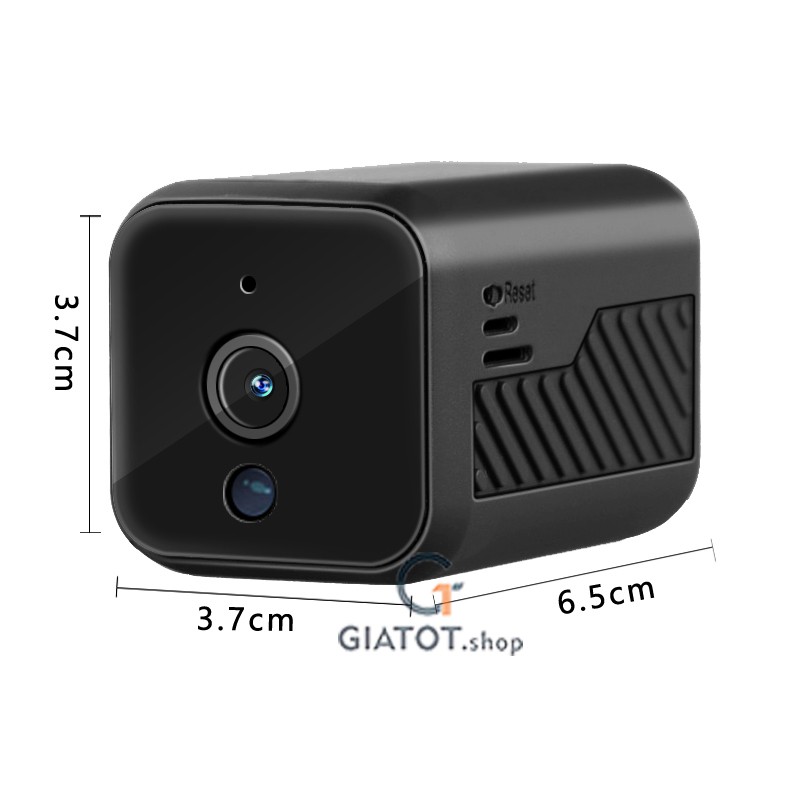 Camera wifi nhỏ gọn 1080p HK-W2-16 pin dung lượng khủng 3000mah