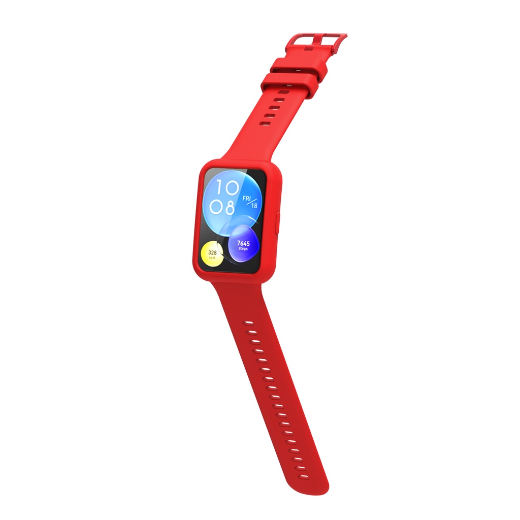 Ốp Silicone Mềm Bảo Vệ Cho Đồng Hồ Thông Minh Huawei watch Fit 2