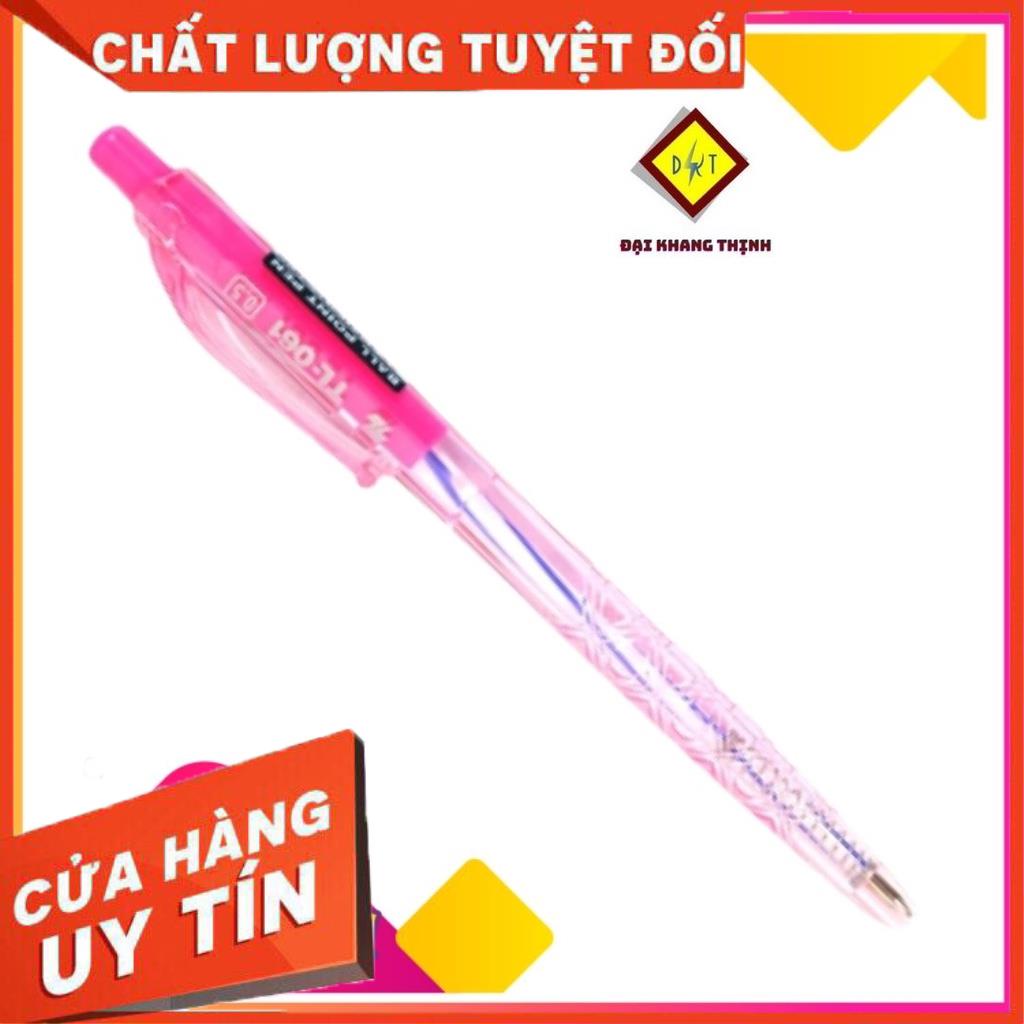 Bút bi Thiên Long TL 061 viết bi TL đủ 3 màu XANH ĐỎ ĐEN CAM KẾT CHÍNH HÃNG