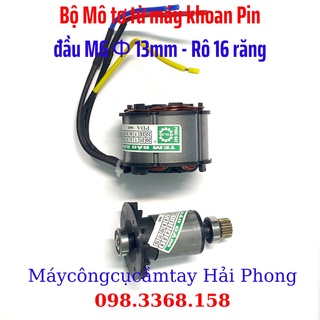 Mô tơ từ không chổi than dùng cho máy khoan đầu 13mm dùng pin sạc 21v dc