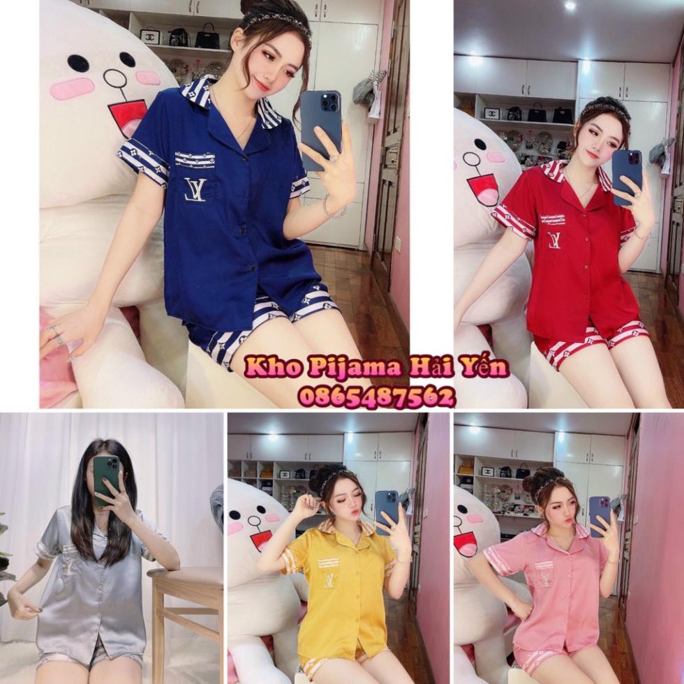 [Xả Kho Bán Lỗ] Bộ Đồ Nữ, Bộ Pijama mặc nhà chất lụa Satin Hàng cao cấp