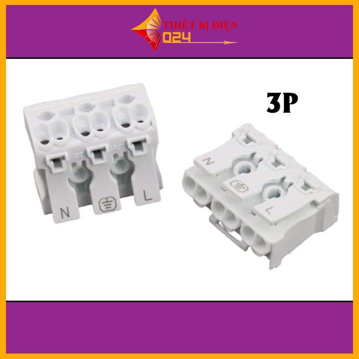 Cầu đấu dây nhanh có móc 923 2P3P tùy chọn