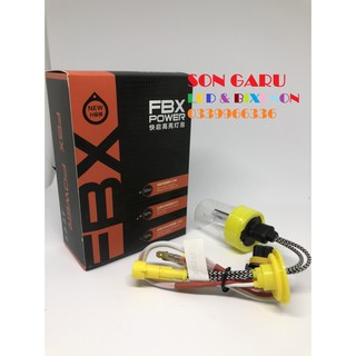 1 Bóng FBX tăng sáng 50% 6500k hoặc 5500k  chân D2H , H1 , H11 cho Hella & Q5