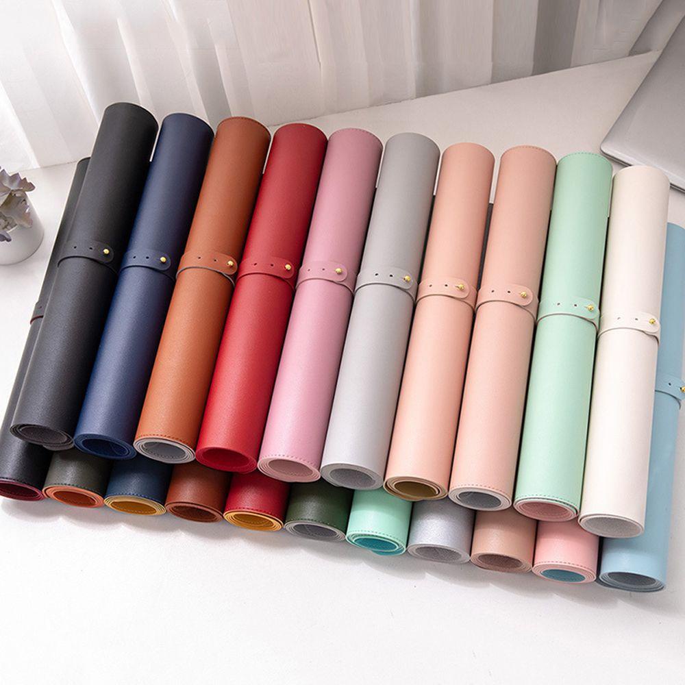 BTLIMER Tấm Lót Chuột Và Bàn Phím Máy Tính Bằng Da PU