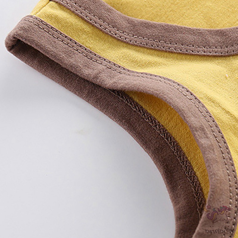 Bộ Áo Thun Ba Lỗ &amp; Quần Short Dành Cho Bé Trai