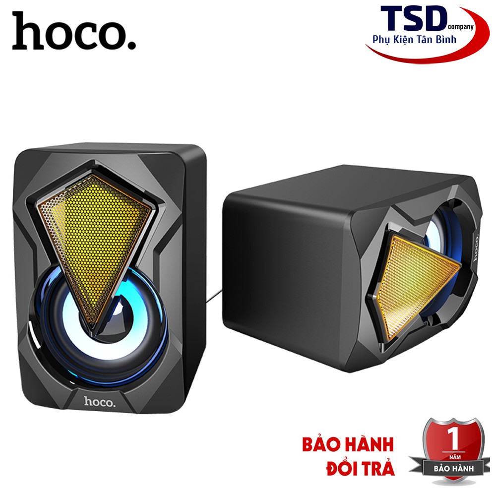 Loa Vi Tính Âm Thanh Trung Thực, Led Đổi Màu Hoco DS30 Chính Hãng