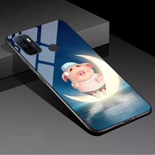 ỐP LƯNG MẶT KÍNH OPPO A53 CAO CẤP