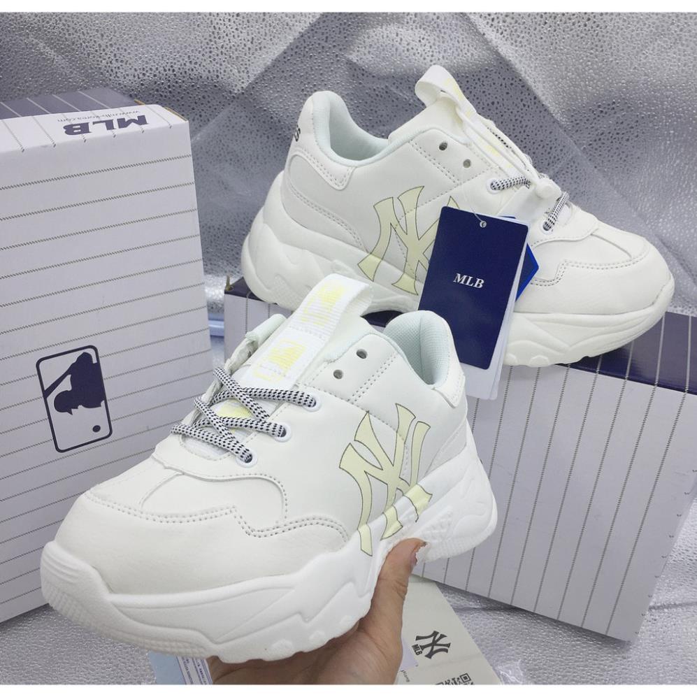 Giày thế thao 𝐌𝐋𝐁 NY chữ vàng, giày sneaker nam nữ cao cấp bản trung - hàng 11 | BigBuy360 - bigbuy360.vn