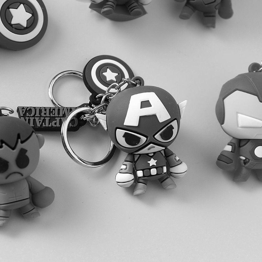 Móc Khóa Silicon Hình Siêu Anh Hùng Marvel