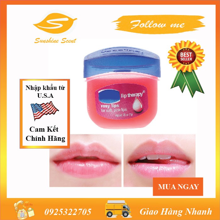 SON DƯỠNG MÔI VASELINE LIP CREAM MOISTURIZING (7G)