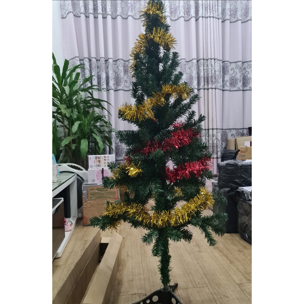 Cây thông Noel 1m5 đủ phụ kiện  Mang đến mùa  Noel 2021 ấm áp hạnh phúc