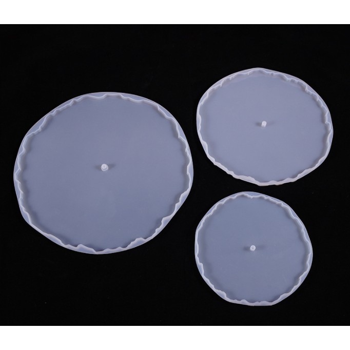 Khuôn Silicone Đúc Keo Resin Làm Khay Trà Bánh 3 Tầng - Trường Thịnh Sài Gòn