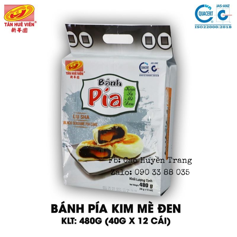 Bánh pía kim sa MÈ ĐEN