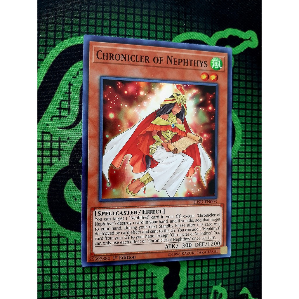 THẺ BÀI YUGIOH Chronicler of Nephthys