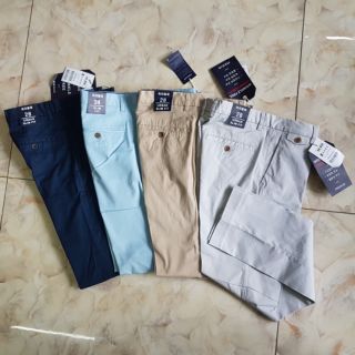 Quần kaki nam - quần POLHAM hàn quốc xịn lẻ size thanh lý