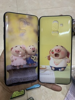 Ốp lưng samsung J8 heo dễ thương