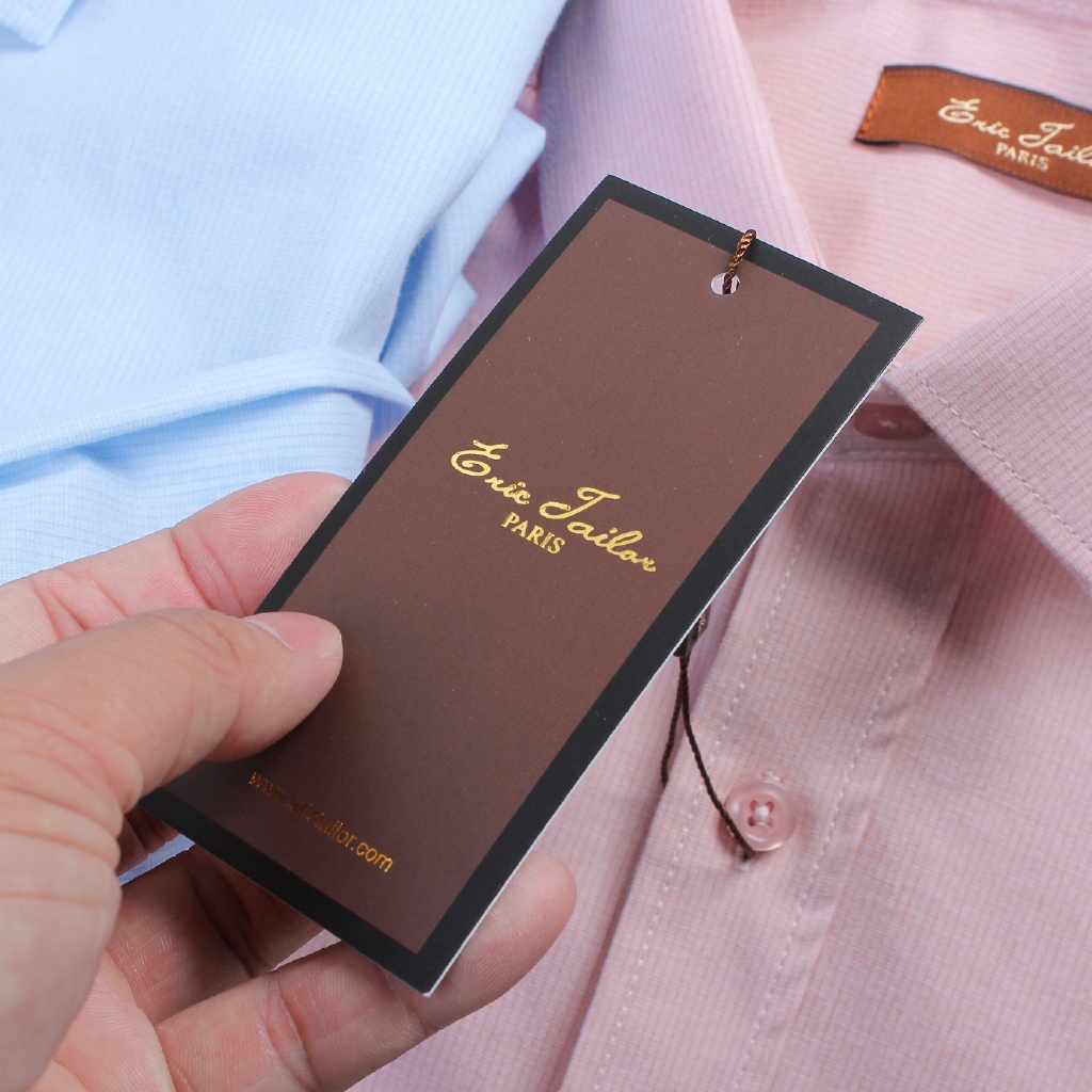 Sơ mi nam Cao Cấp Eric Tailor vải Texture xước chìm , áo sơ mi công sở co giãn  SMET21 - Leo Vatino | BigBuy360 - bigbuy360.vn