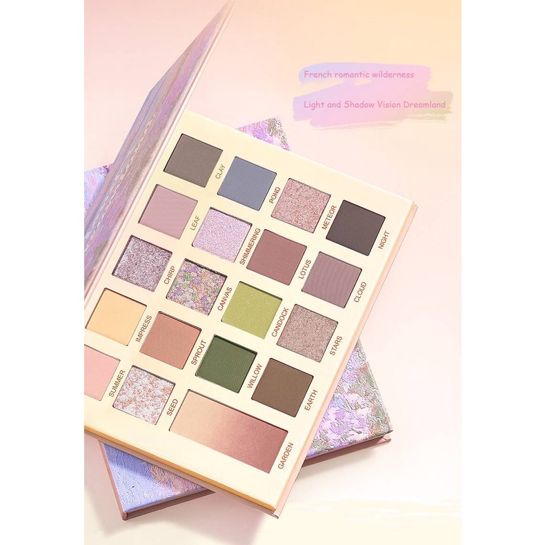 [Hàng mới về] Bảng phấn mắt Monel's Dreamland 20 màu hiệu ứng lì và ánh nhũ cực chuẩn thời trang | BigBuy360 - bigbuy360.vn