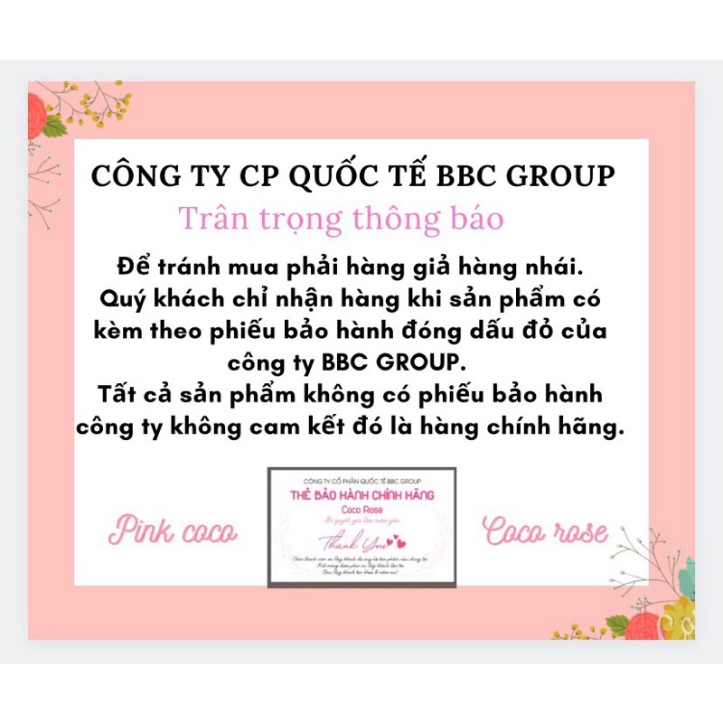 Kem ngừa thâm nách Pink coco