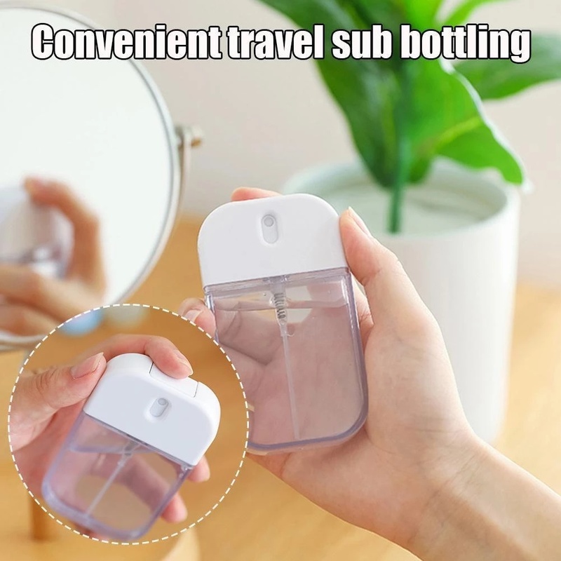 Chai xịt nước hoa 45ml bằng nhựa có thể bơm lại tiện dụng để dùng khi đi du lịch