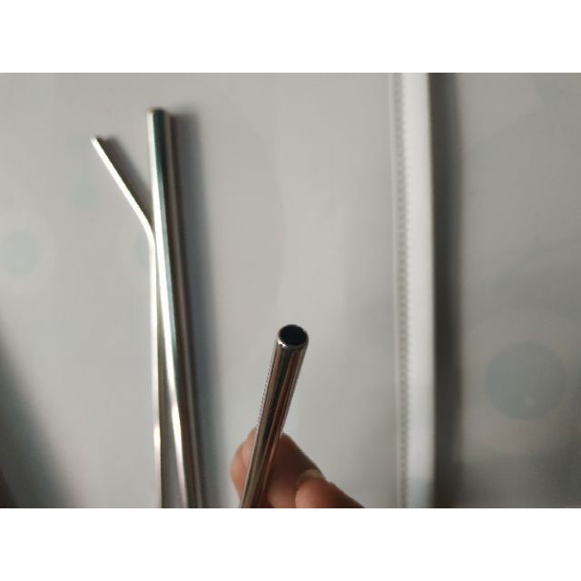 com bo ống hút thuỷ tinh và inox
