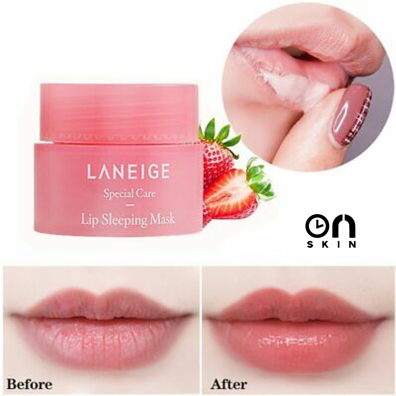 Laneige (hàng Mới Về) Bộ Mặt Nạ Ngủ Cho Môi + Mặt Nạ Ngủ Dưỡng Ẩm Tiện Dụng Khi Đi Du Lịch | BigBuy360 - bigbuy360.vn