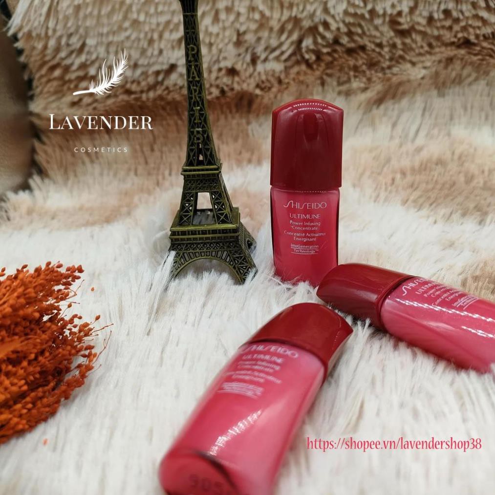 Tinh Chất Dưỡng Da Shiseido Ultimune Power Infusing Concentrate 10ml - bảo vệ làn da khỏe mạnh rạng rỡ