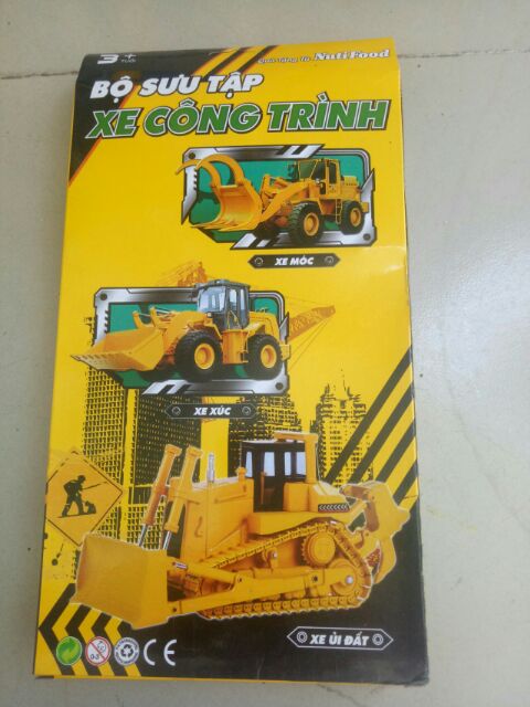 BỘ SƯU TẬP XE CÔNG TRÌNH NUTIFOOD