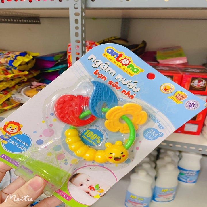 Đồ Chơi Ngậm Nướu Antona Cho Bé Thời Kì Mọc Răng