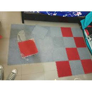 set 18 tấm thảm nỉ lắp ghép trải sàn
