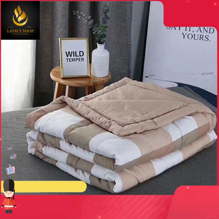 Chăn Hè Thu Chất Liệu Cotton Xuất Nhật Mềm Mịn Thoáng Hàng Loại 1