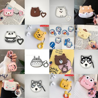 [Sale] Case Airpods Pro / Ốp airpod 3 🎯️FREESHIP🎯️ Hoạt Hình Thú Cưng_ silicon chống xước