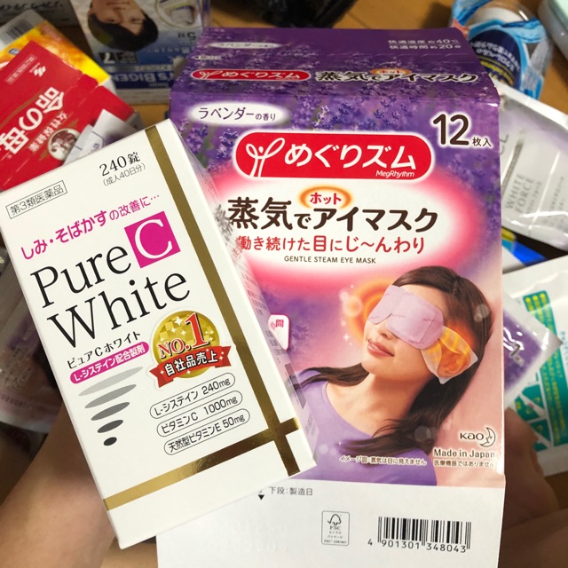 Combo mặt nạ mắt pure white (trả order)