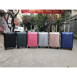 VALI THỜI TRANG PREMEIR size 24" 2019, vali kéo chống va đập, trầy xước, Sạc USB kèm theo