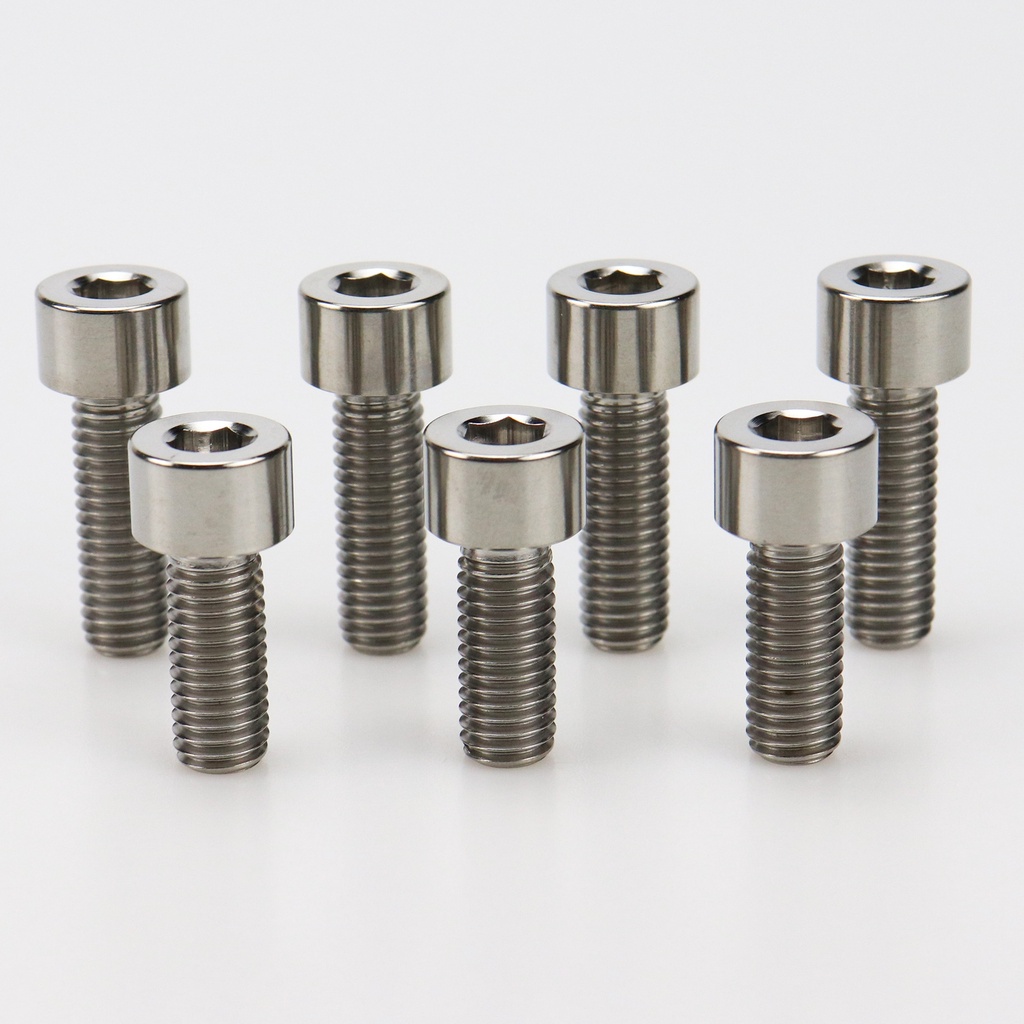 1 Bu Lông Ốc Vít Titan M4 X10 12 15 20mm Allen DIN912 Cho Xe Đạp